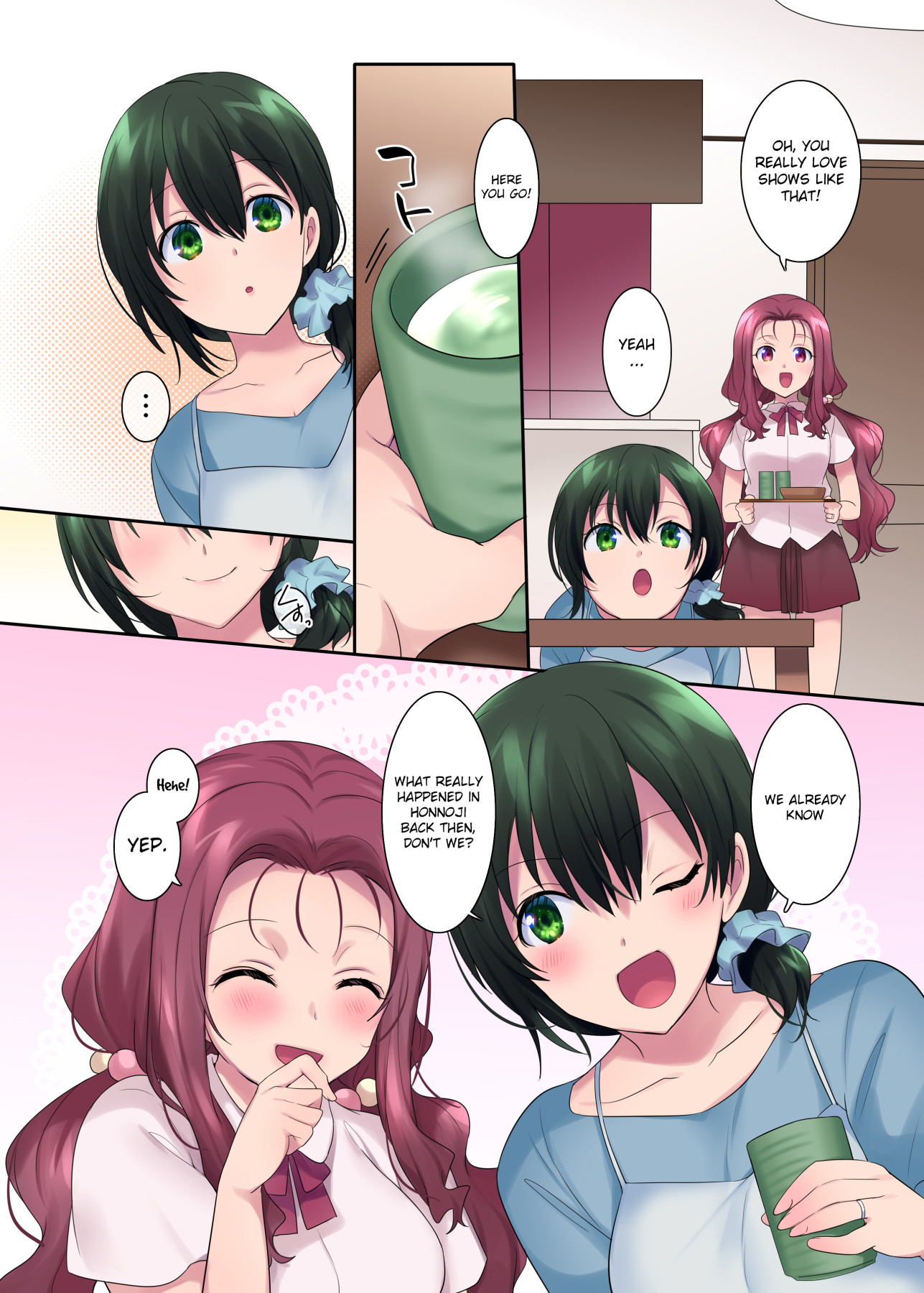 Hentai Manga Comic-Honnoji Transformation ~Nobunaga was Turned into a Girl~-Read-3